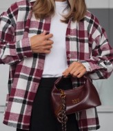 Рубашка клетчатая женская BLO-938A510