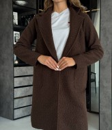 Пальто из букле   JAC-1186A700