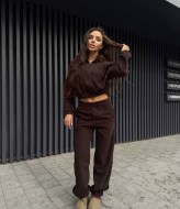 Спортивный костюм женский флис   JAC-813A610