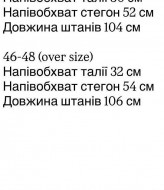 Теплые женские брюки на флисе  REM-111A390