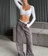 Теплые женские брюки на флисе  REM-111A390