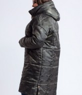Теплая удлиненная женская куртка NJ-KR-400A1100
