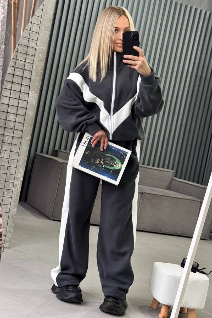 Спортивный костюм женский флисовый  IMMA-413A690