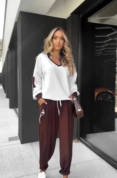 Леггинсы с штрибками IMMA-433A360 Леггинсы с штрибками IMMA-433A360