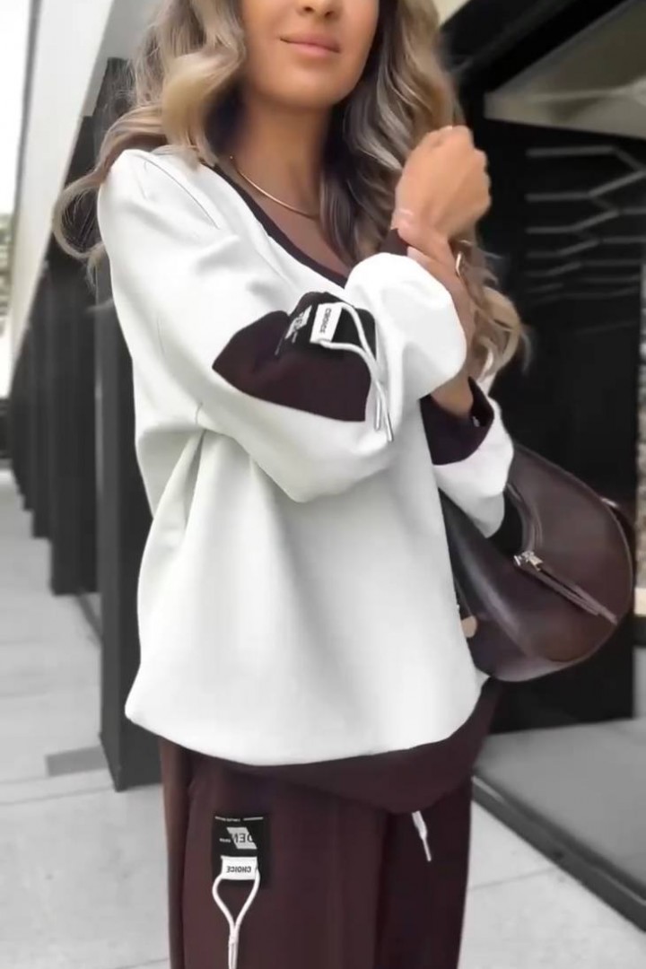 Ангоровый костюм двойка LOU-1544A780