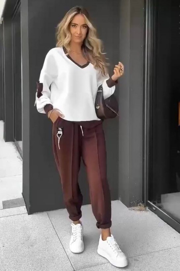 Ангоровый костюм двойка LOU-1544A780