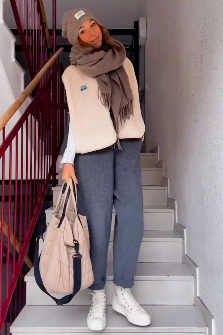 Женские стильные брюки KC-0517A550