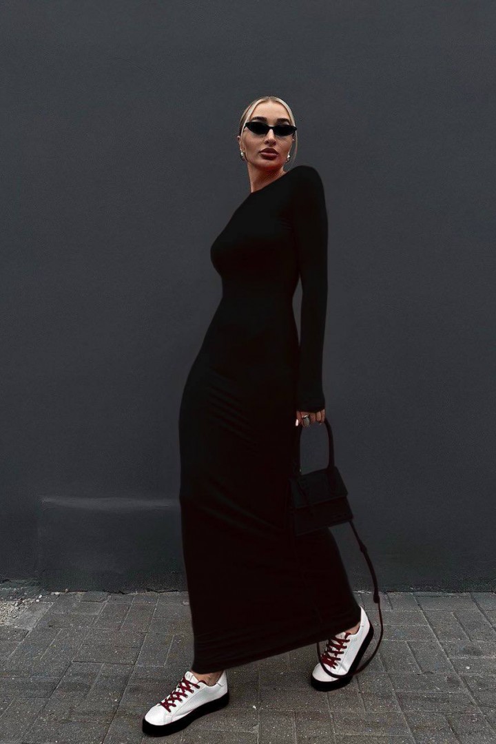 Базовое платье макси DMP-R1454A300