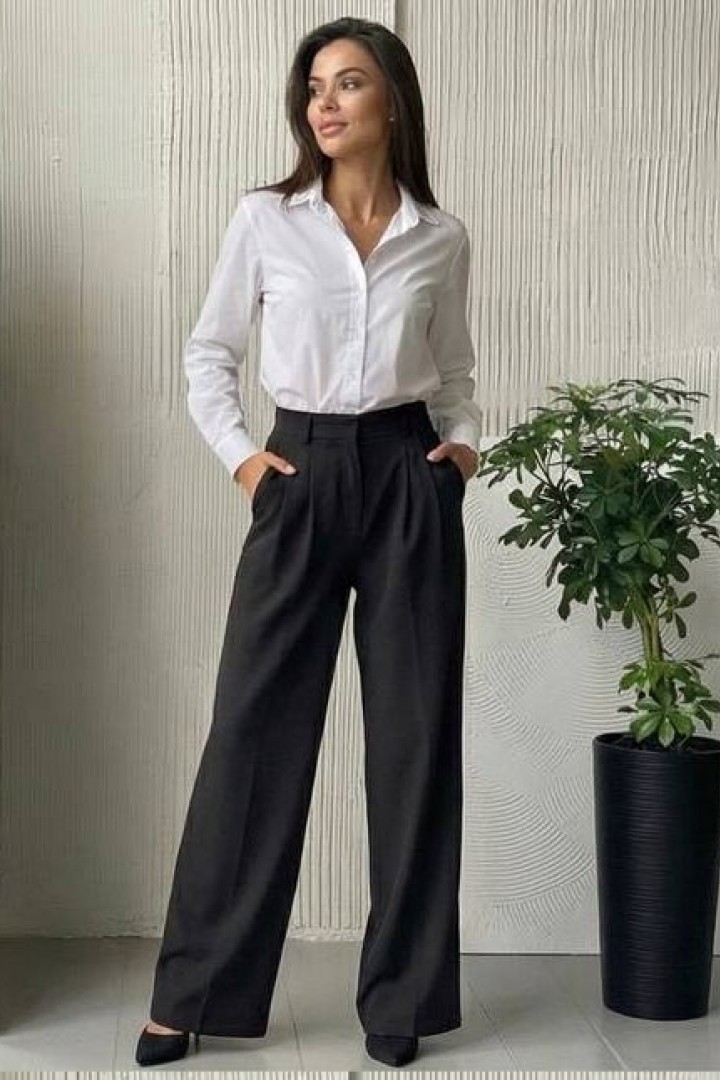 Стильні широкі штани IO-645A420