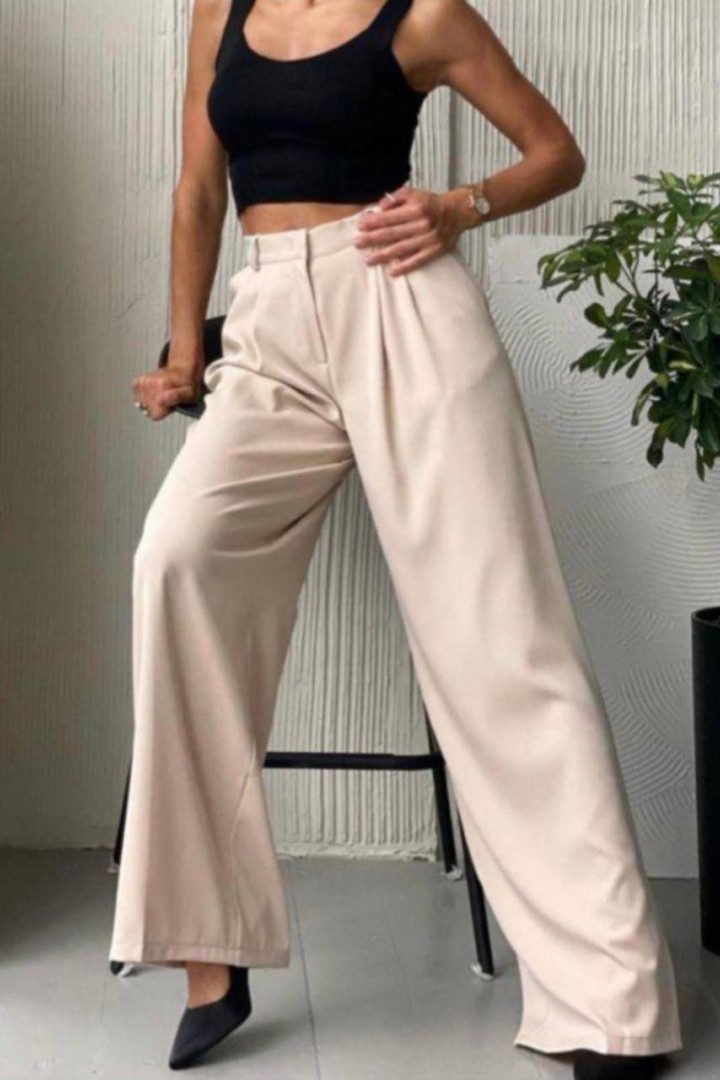 Стильні широкі штани IO-645A420