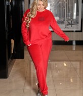 Женский велюровый костюм VOJ-333A800