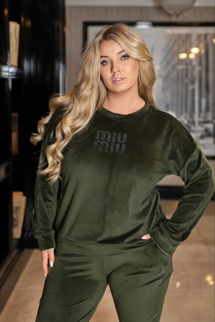 Женский велюровый костюм VOJ-333A800