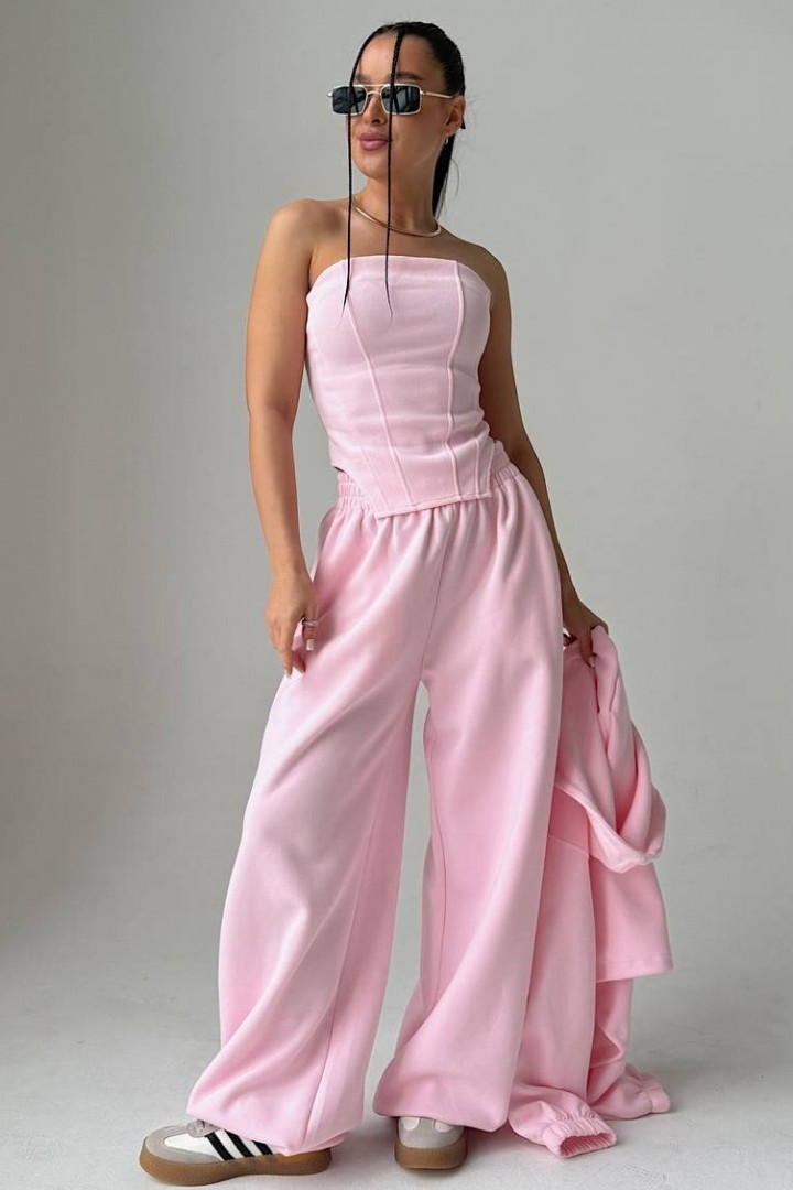 Костюм 3-ка брюки, кофта, корсет VOL-814A750