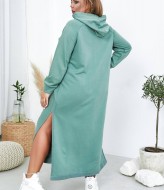 Платье худи с капюшоном длинное MOV-5015A820