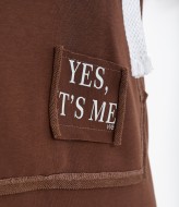 Платье худи с капюшоном длинное MOV-5015A820