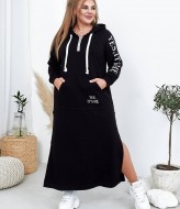 Платье худи с капюшоном длинное MOV-5015A820