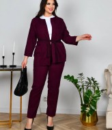 Костюм женский микровельвет  ST-401A600