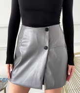 Юбка-шорты кожзам TS-435A460 Юбка-шорты кожзам TS-435A460