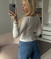 Лонгслив с пирсингом IN-2081A550