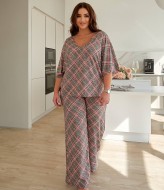 Женский брючный костюм с широкими брюками  DG-c107A400