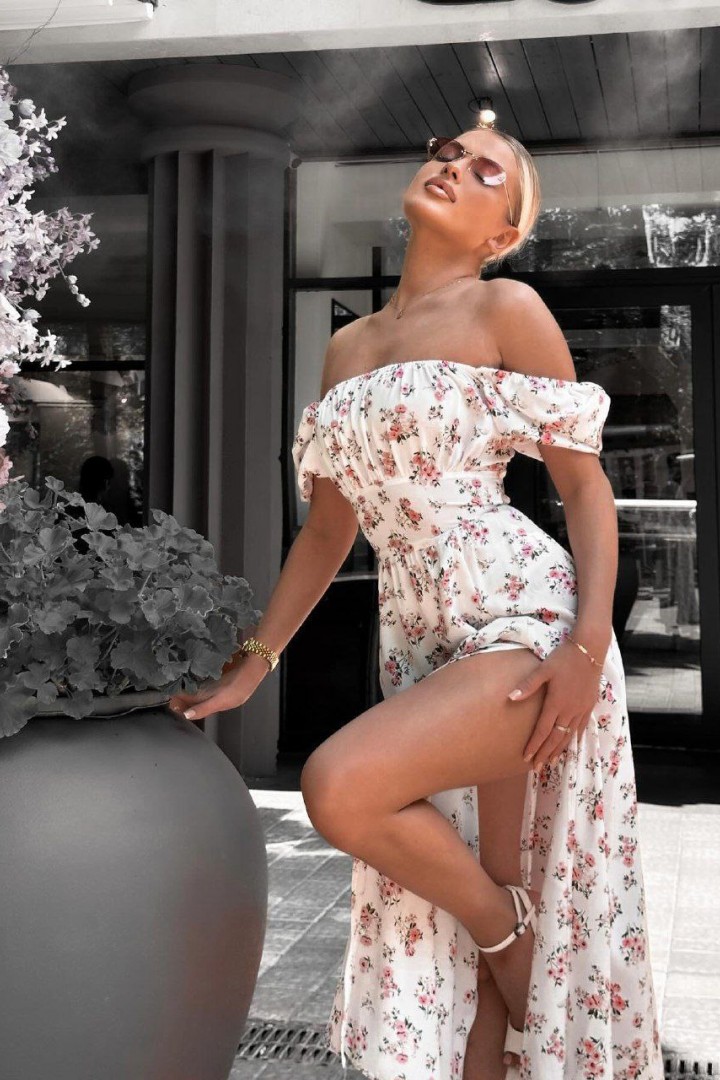 Воздушное платье AKS-203A450