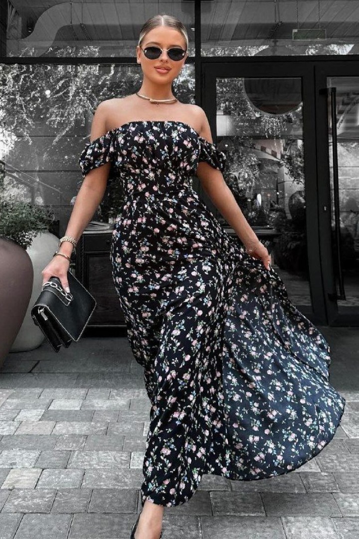 Воздушное платье AKS-203A450