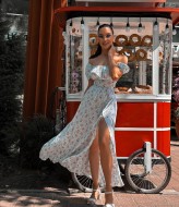 Воздушное платье AKS-203A450