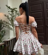 Сукня ззаду на шнурівці AKS-206A430