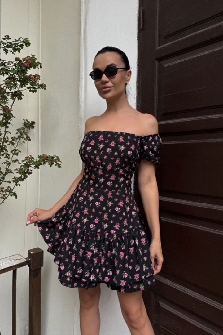 Сукня ззаду на шнурівці AKS-206A430