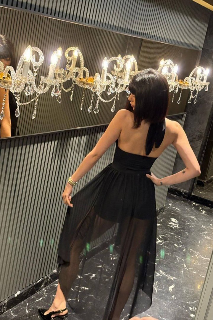 Вечернее платье комбинезон  AKS-205A490