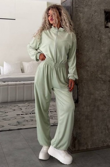 Велюровый комбинезон EST-8019A630