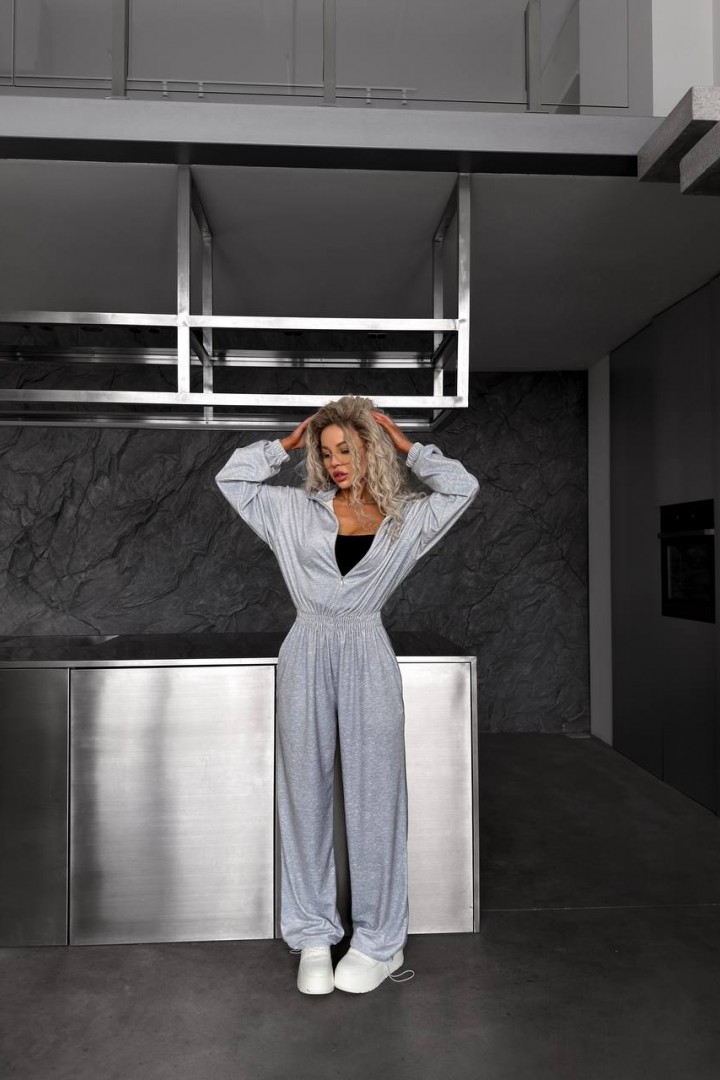 Велюровый комбинезон EST-8019A630