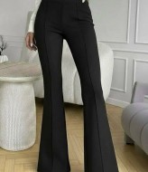 Стильные брюки клеш IMMA-454A350