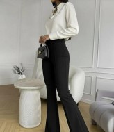 Стильные брюки клеш IMMA-454A350