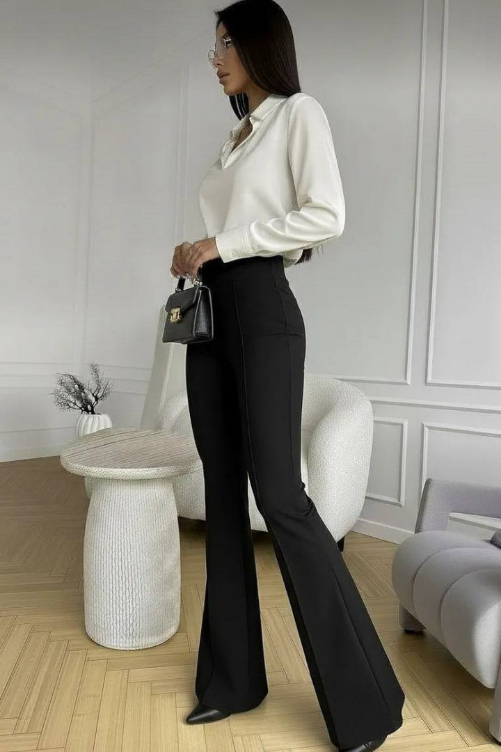 Стильные брюки клеш IMMA-454A350