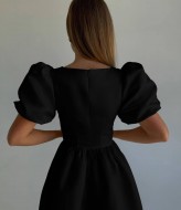 Лаконичное платье с рукавами фонарик INNA-731A470