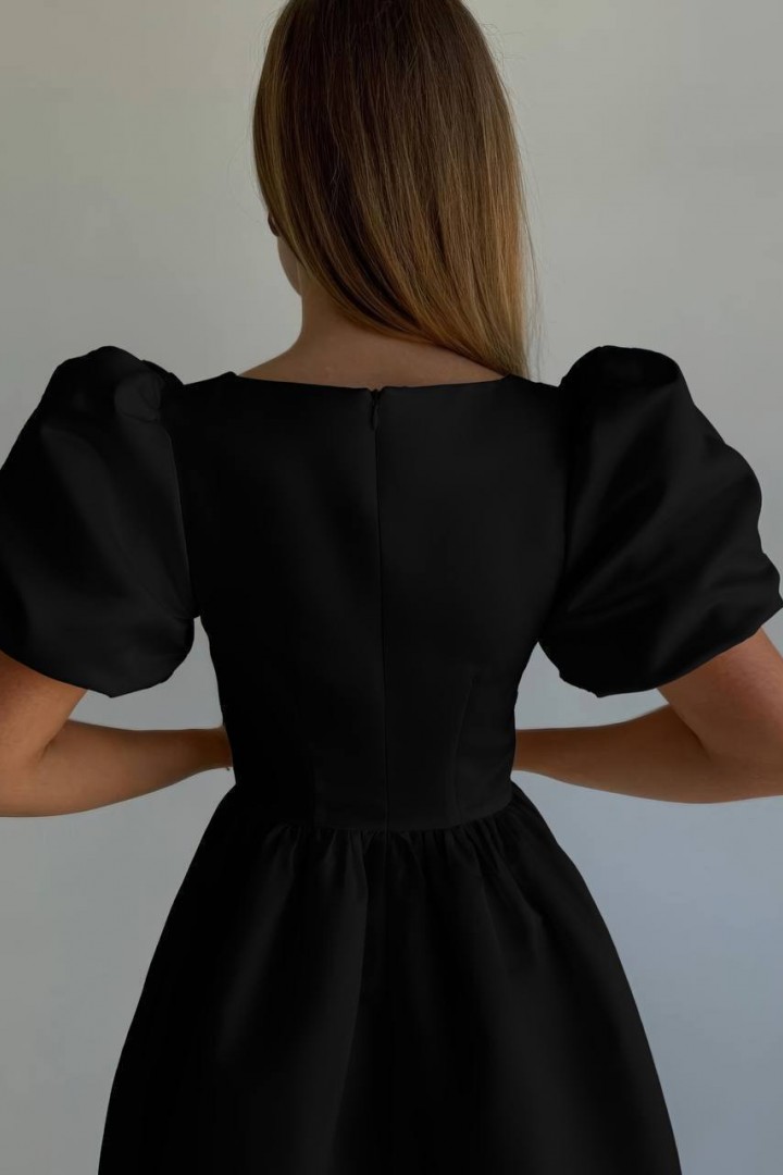 Лаконичное платье с рукавами фонарик INNA-731A470