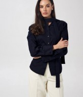 Рубашка с корсетной шнуровкой на спине INNA-589A450