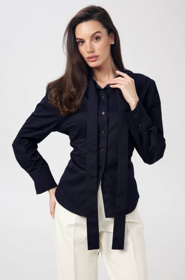 Рубашка с корсетной шнуровкой на спине INNA-589A450 Рубашка с корсетной шнуровкой на спине INNA-589A450