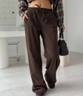 Вельветовые женские брюки  IMMA-456A370