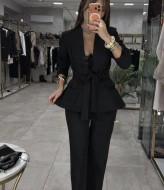 Нарядный брючный костюм LOU-1382A950