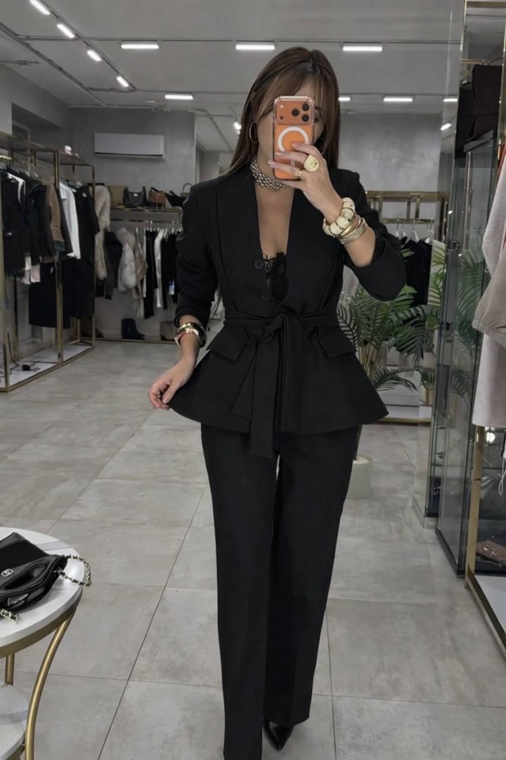 Нарядный брючный костюм LOU-1382A950