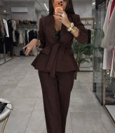 Нарядный брючный костюм LOU-1382A950