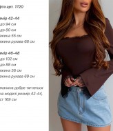 Женский лонгслив ANA-1720A8.5