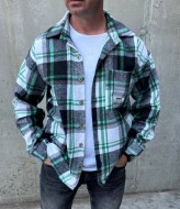 Мужская рубашка в клетку LSA-744A480