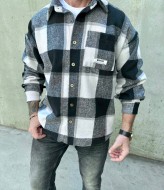 Мужская рубашка в клетку LSA-744A480