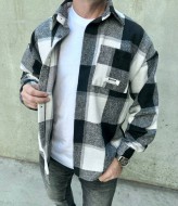 Мужская рубашка в клетку LSA-744A480