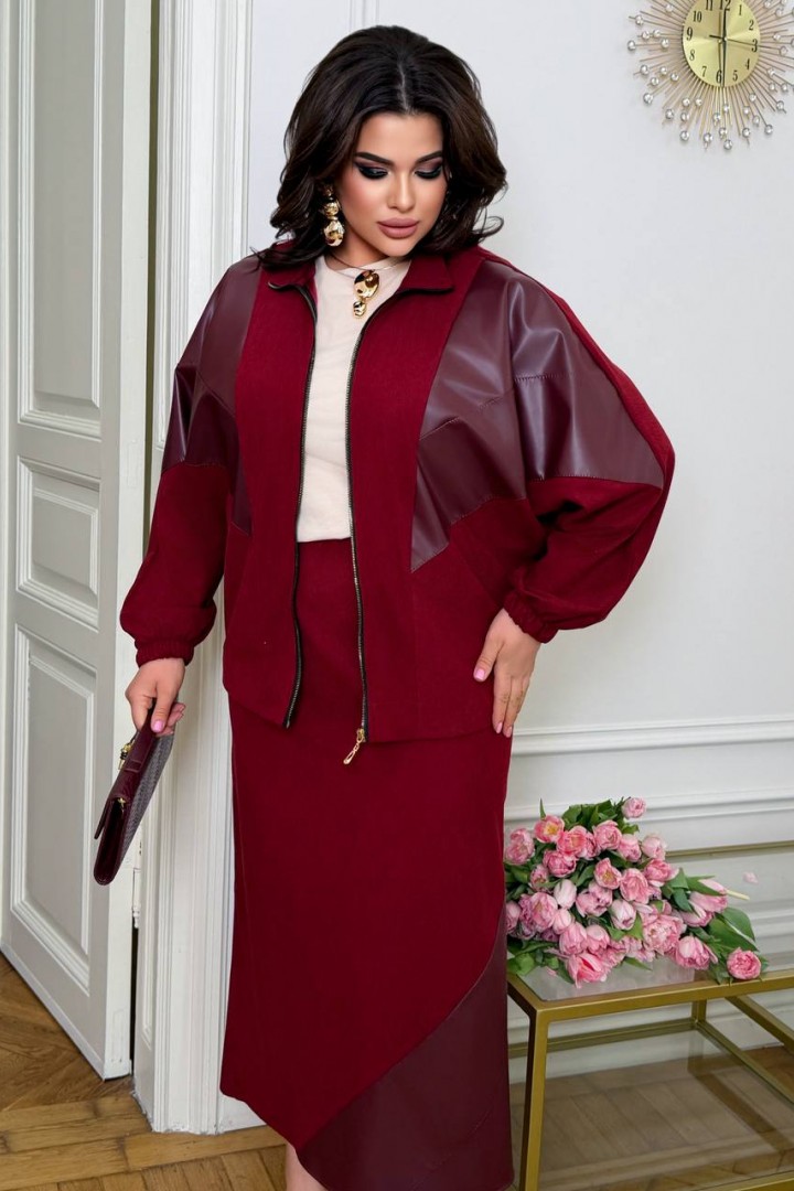 Костюм с юбкой BEL-14A22