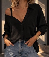 Лаконичная женская рубашка LSA-726A450