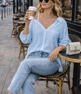 Лаконичная женская рубашка LSA-726A450